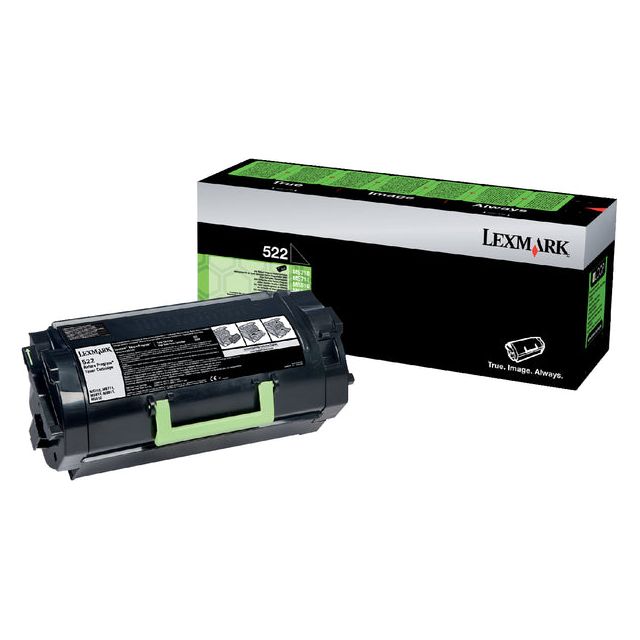 Lexmark - Toner Kit zwart return program 522 - 6000 pagina's - 52D2000