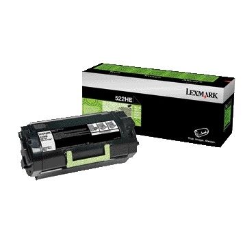 Lexmark -  Tonercartridge  52d2h0e zwart