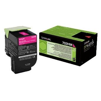 Lexmark - Cartouche toner 70c2hm0 prébate rouge