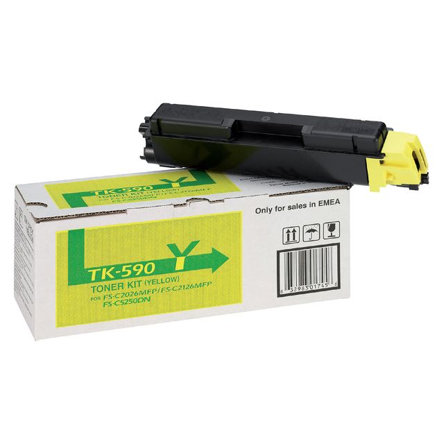 Kyocera - Toner Kyocera TK -590y Jaune | 1 pièce