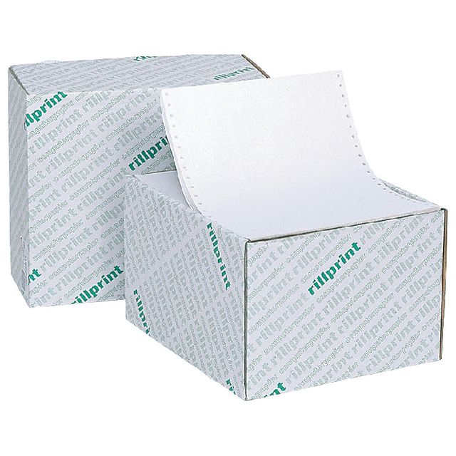 Impression de refroidissement - Paper d'ordinateur 240x12 Blanco LP 2V 60/57gr 1000vel