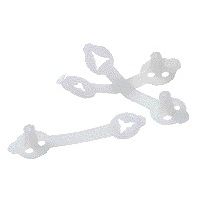 Jiffy - Jota closures white bag of 1000 pieces