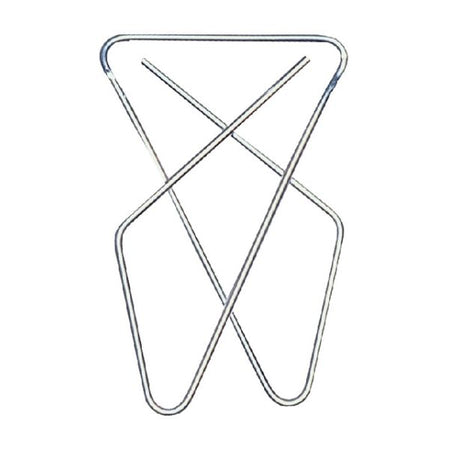 Vlinderclip n°10/40mm, gegalvaniseerd, doos met 50 clips | 20 stuks