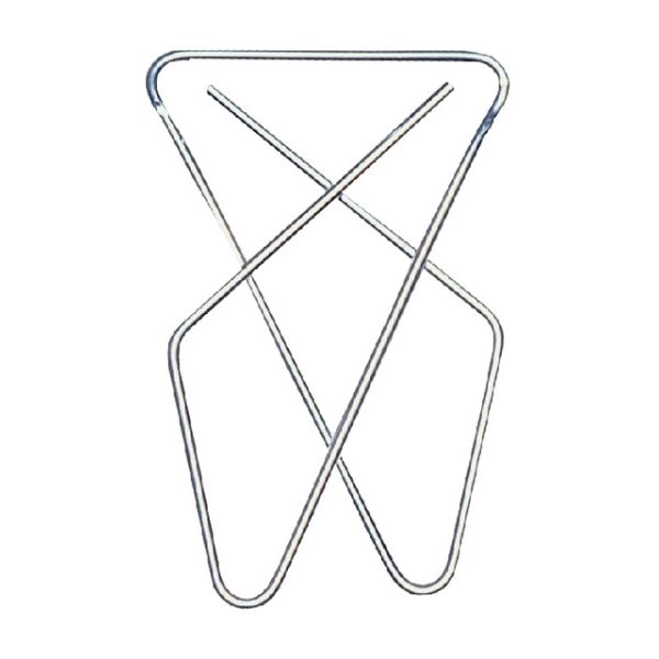 Papierklem LPC -  Vlinderclip n°10/40mm, gegalvaniseerd, doos met 50 clips