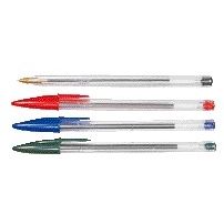 Bic - Ballpoint pen Cristal medium assorted in tubo packaging