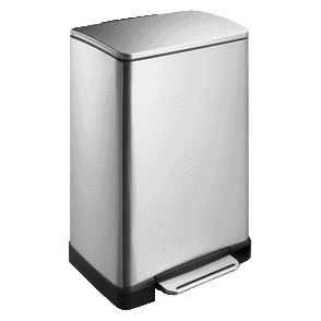 EKO - Pedal bin E-Cube 40 liters stainless steel