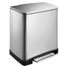 Eko -  Pedaalemmer  e-cube 20 liter rvs