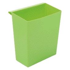 Vepa Bins -  Inzetbak voor vierkante se papierbak groen