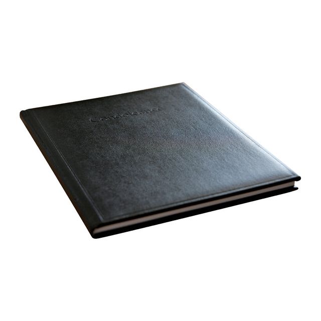 Kangaro - Kondolanzalbum Kangaro 260x210mm schwarz | 1 Stück