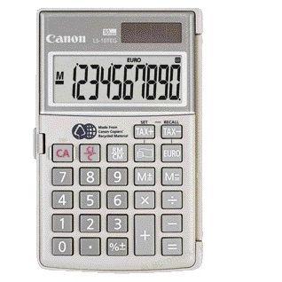 Canon -  LS-10TEG calculator Pocket Financiële rekenmachine Grijs
