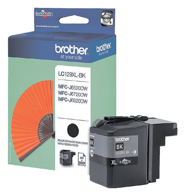 Bruder - Inkcartridge Bruder LC -129XLBK Schwarz | 1 Stück