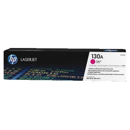 HP - Cartucho de tóner cf353a 130a rojo