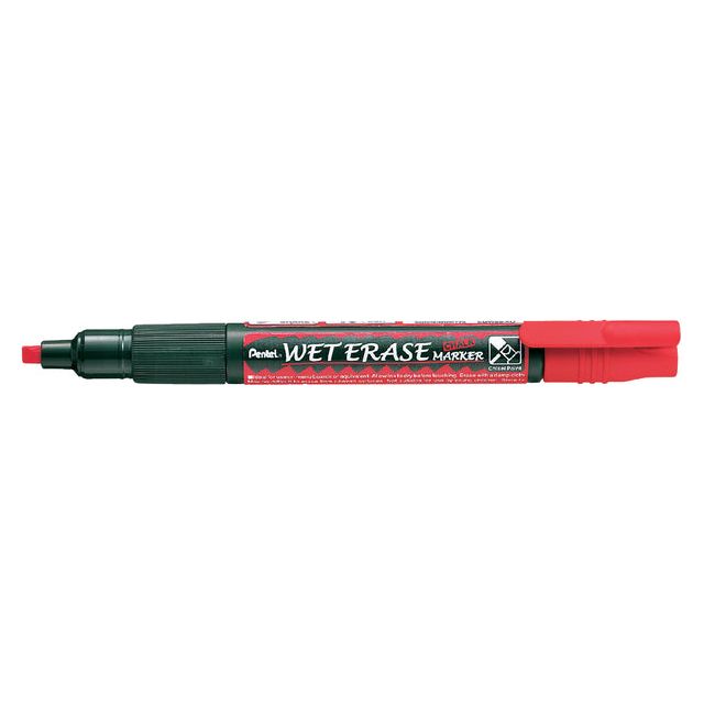 Pentel - Viltstift SMW26 krijtmarker rood 1.5-4mm | 12 stuks