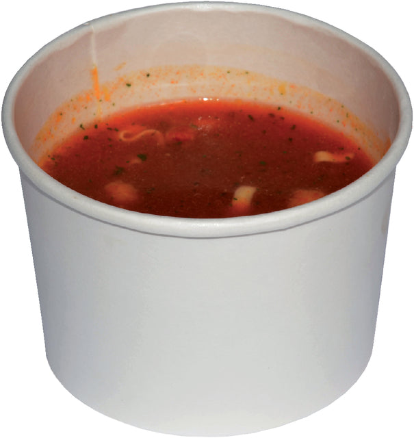 Izzy Horeca et Cate - Tasse de soupe 240 ml en carton blanc | Box a 1000 morceaux