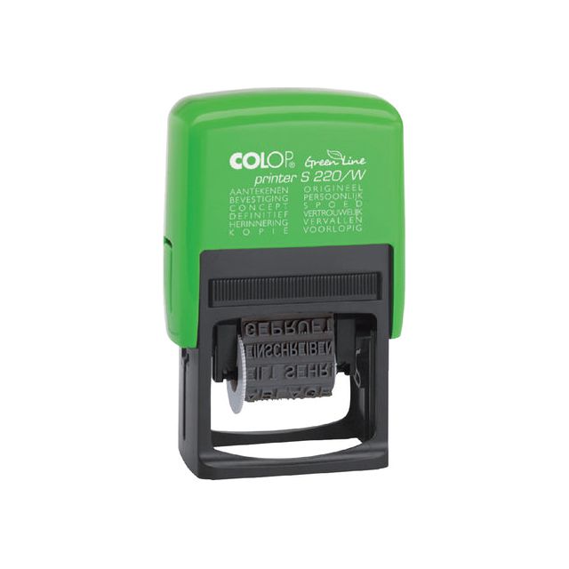 Colop - Woordstempel 220W green line