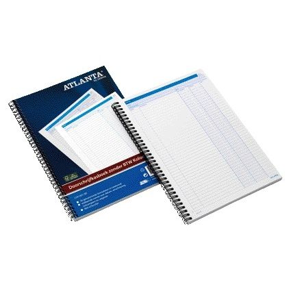 Atlanta - Transfer cash book Djois with copy (carbon) A4 2 money columns.. | 5 pieces