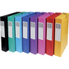 Exacompta - elastobox Exabox 8 geassorteerde kleuren: geel, rood, roze, paars, blauw, turquoise, groen e...