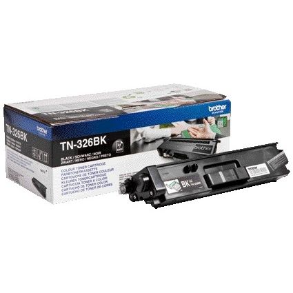 Brother -  TN-326BK tonercartridge 1 stuk(s) Origineel Zwart