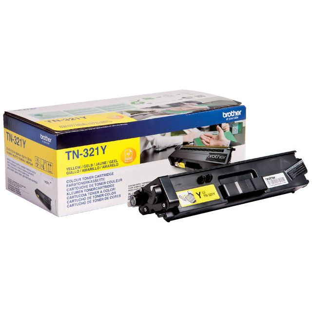 Brother - Toner, 1.500 pagina's, OEM TN-321Y, geel