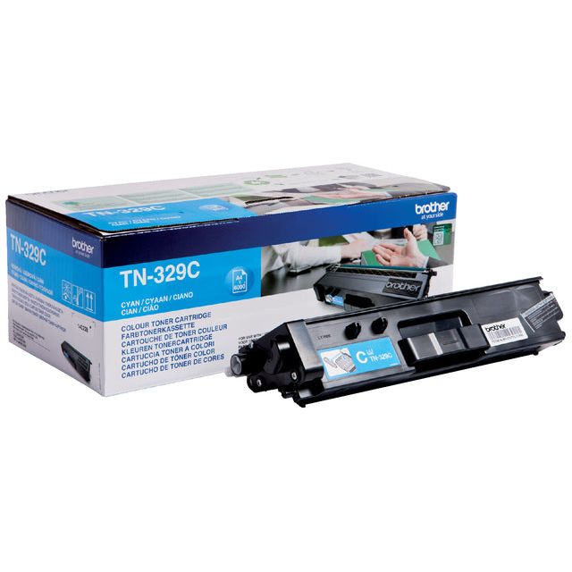 Brother - Toner brother tn-329c blauw