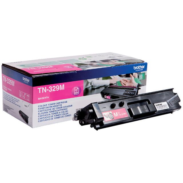 Brother - Toner  tn-329m rood