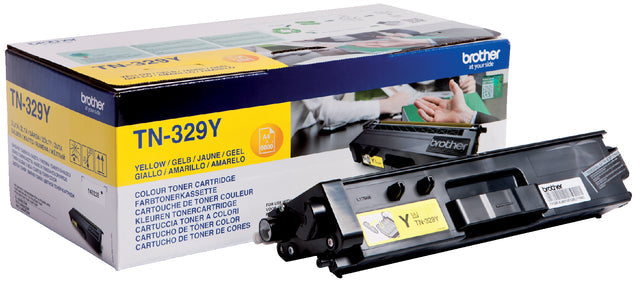 Brother - Toner brother tn-329y geel