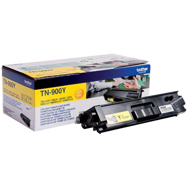 Brother - Toner brother tn-900y geel