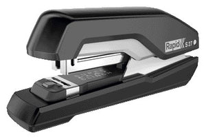 Rapid - Grapadora de escritorio Supreme media tira S27 30 hojas negro | 6 piezas