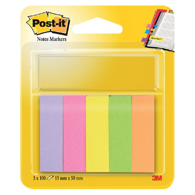 Post-it-INDEXTABS 3M Post-It 670/5 15x50mm Ultra | Setzen Sie ein 500 Stück