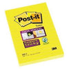 Post-it - Blocco note 660 Super Sticky 102x152 giallo con riga 75 fogli