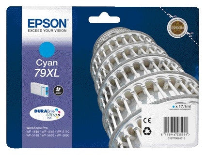 Epson - Cartouche d'encre 79XL T7902 bleue
