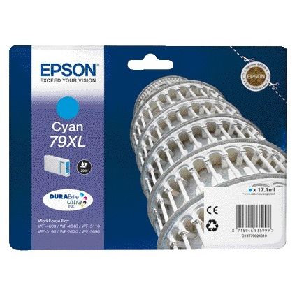 Epson - Cartucho de tinta 79XL T7902 azul