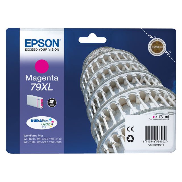 Epson - Inkcartridge Epson 79xl T7903 Red | 1 Stück