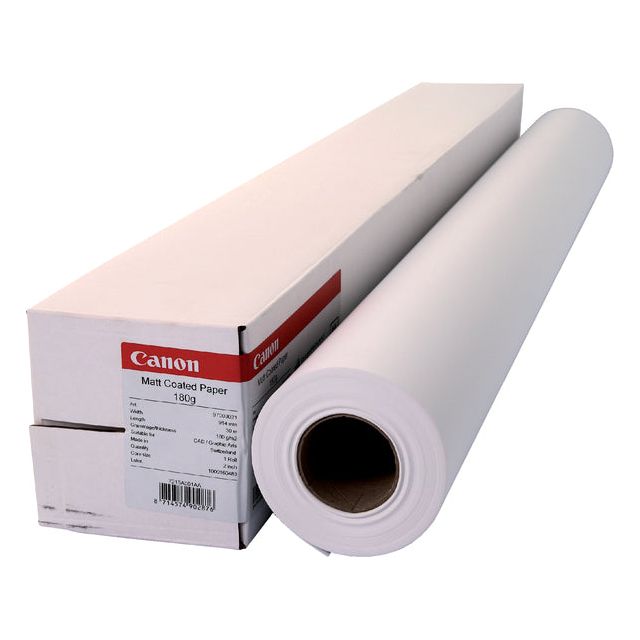 Canon - Inkjetpapier 914mmx30m 180gr mat gecoat