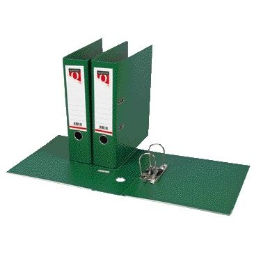 Quantore - Ordner A4 80mm PP vert | 10 pièces