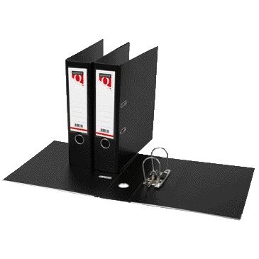 Quantore - Ordinatore A4 80mm PP nero