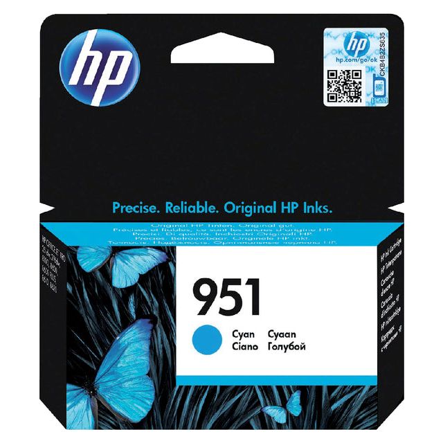 HP - INKCARTRIDGE HP CN050AE 951 Bleu | 1 pièce