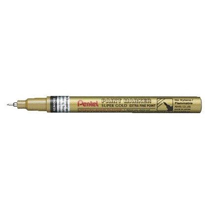 Pentel -  Viltstift  mfp10 rond 0.7mm goud