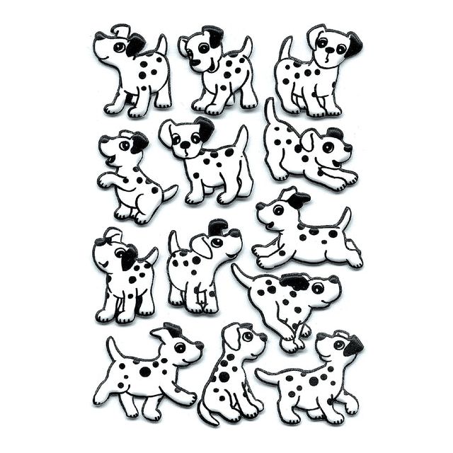 Herma - Herma 6661 Dalmatiens mousse | Blister une feuille de 1