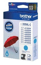 Brother - Cartouche d'encre LC-225XLC bleu | 5 pièces