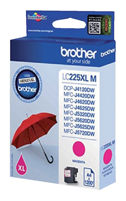 Bruder - Inkcartridge Bruder LC -225xlm rot | 1 Stück