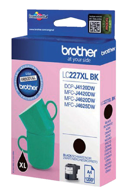 Bruder - Inkcartridge Bruder LC -227XLBK Schwarz | 1 Stück