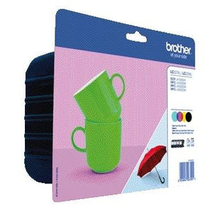 Brother - Cartouche d'encre LC-227XLVALP noire + 3 couleurs | 4 pièces