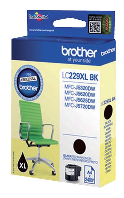 Frère - Inkcartridge Brother lc -229xlbk noir | 1 pièce