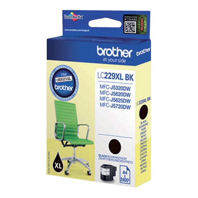 Brother - Inktcartridge  lc-229xlbk zwart