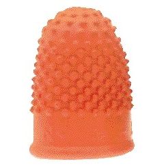 Ufficio - Dito contapezzi Ø22mm rosa salmone scatola da 20 pezzi