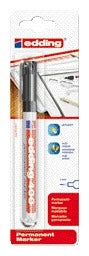 Edding -  Viltstift  400 rond 1mm zwart | 10 stuks