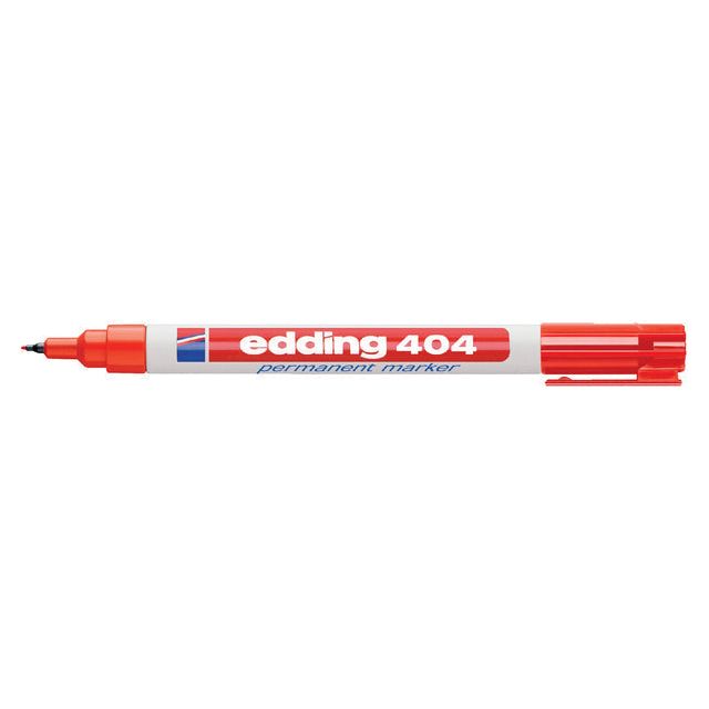 Edding - Marqueur permanent E -404 rouge