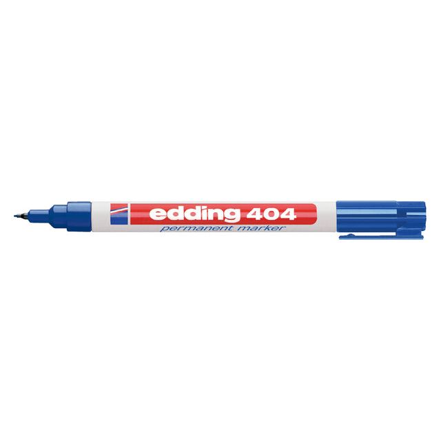 Edding - Marqueur permanent E -404 Bleu