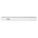 Westcott - Righello basic in plastica 30 cm trasparente | 20 pezzi